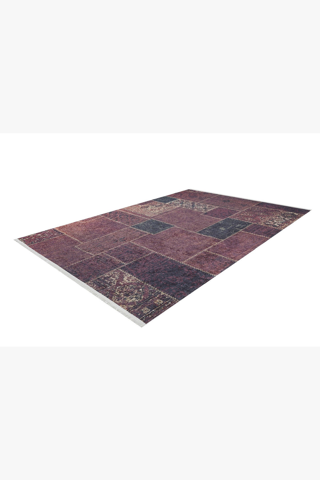 machine-washable-area-rug-Patchwork-Collection-Red-JR1712