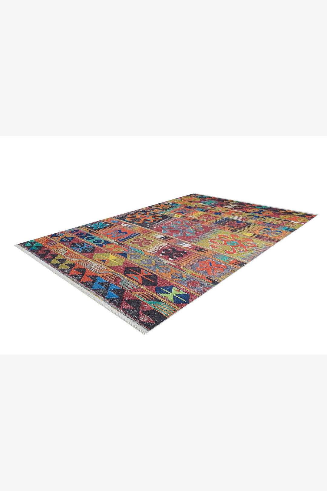 machine-washable-area-rug-Tribal-Ethnic-Collection-Multicolor-JR1959