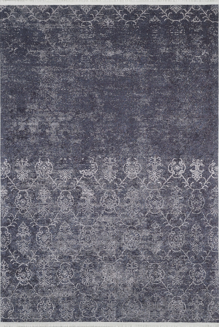 machine-washable-area-rug-Damask-Erased-Vintage-Collection-Gray-Anthracite-Black-JR1976